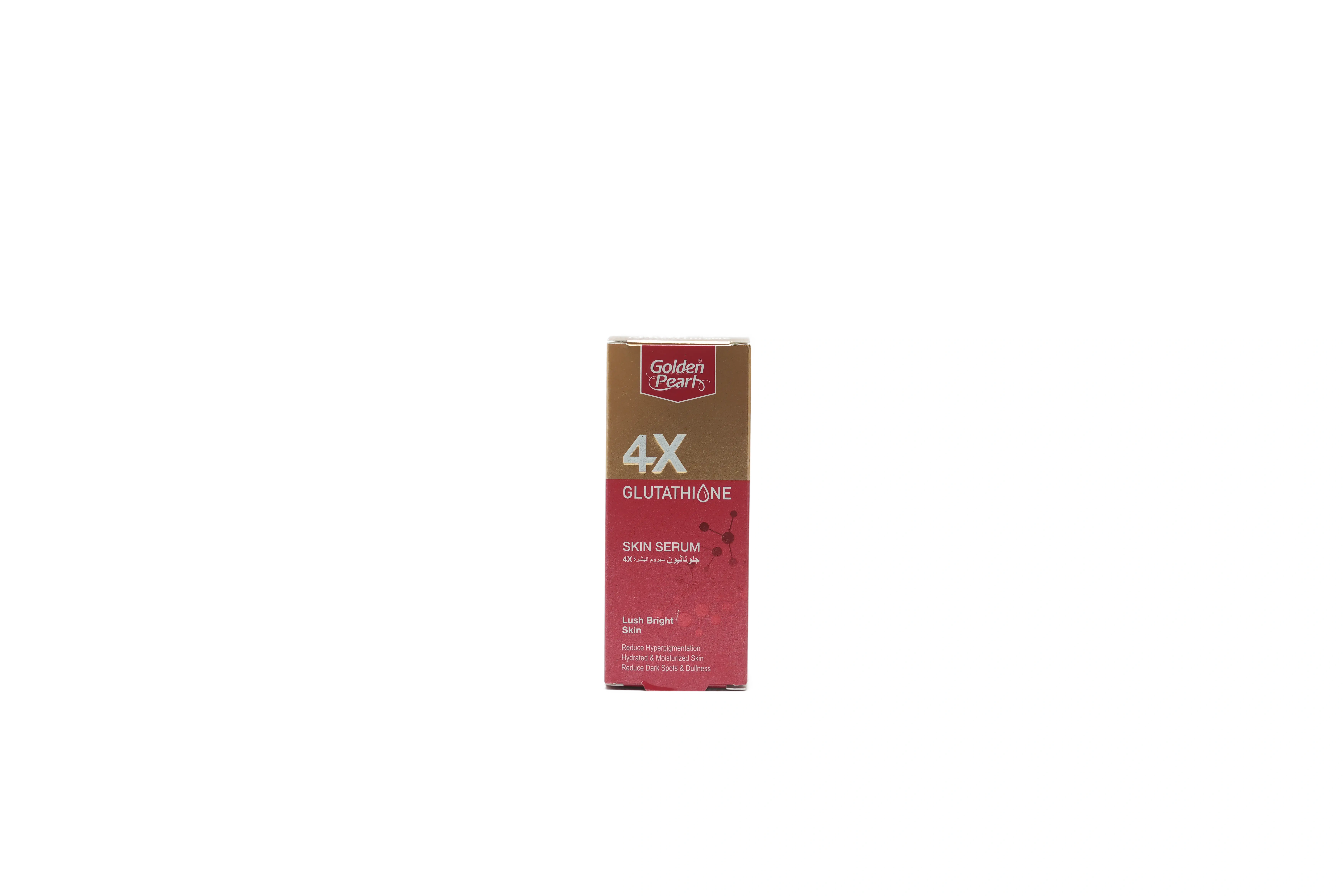 glutathione serum golden pearl 4X Skin 30 ml instant glowing cream synthagen laboratories bpc 157 Massage in circular motion Pack:2 x 75 ml